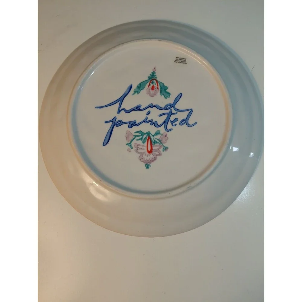 Anthropologie Adele Hand-Painted Ceramic Plates (6) –Retired Mix & Match